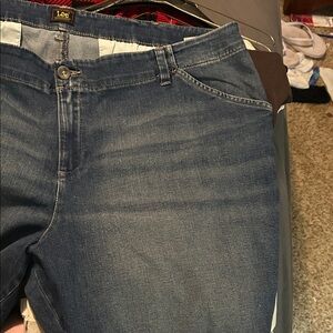 Lee Women's Blue Denim Shorts